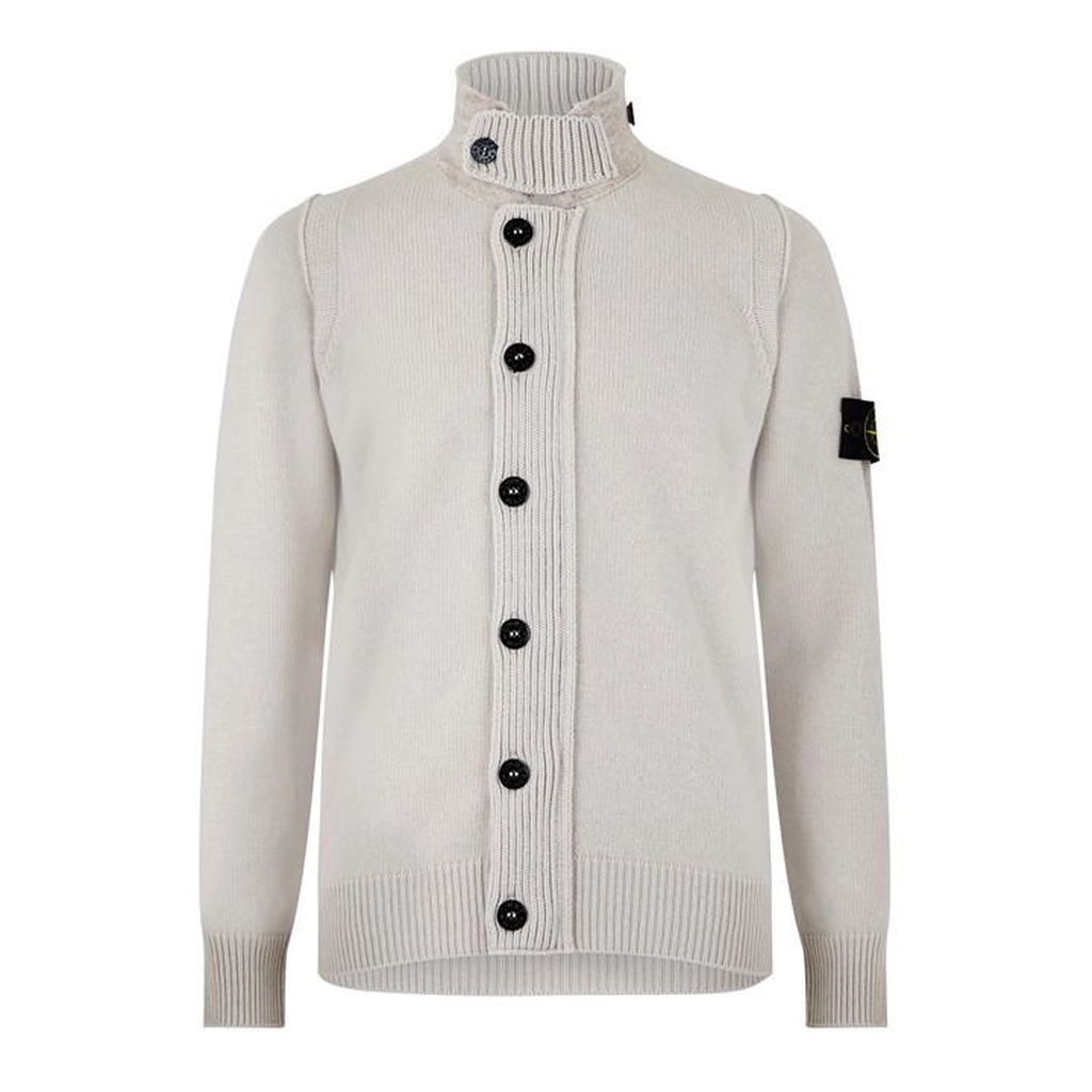 Stone Island Stone Badge Knit Sn44 - Beige